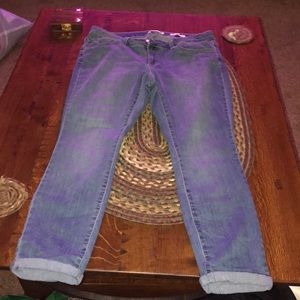 Jessica Simpson cropped skinny jeans